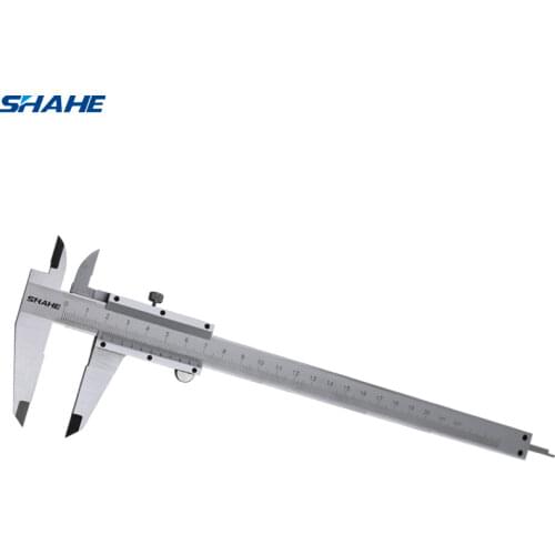 Shahe vernier calipers and ruler 0-200mm 8" vernier caliper gauge micrometer measuring tool