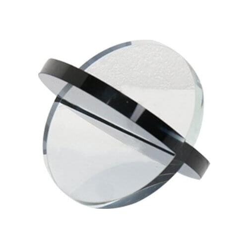 Modern Simple Clear Glass Interior Office Home Decoration Desktop Transparent Home Accessories