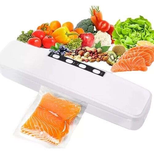 Vacuum Sealer 220v Wet And Dry Vacuum Packaging Machine With 10PCS Bags Food Preservation Portable Vacuum Degasser For Home