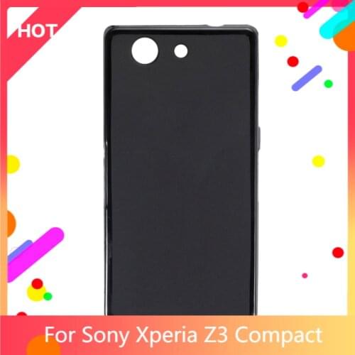Xperia Z3 Compact Case Matte Soft Silicone TPU Back Cover For Sony Xperia Z3 Compact Phone Case Slim shockproof