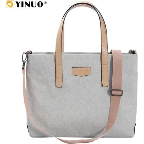 YINUO Women Handbag Waterproof Laptop Bag Back Anti Theft For Macbook 13" Summer Bags Casual Tote