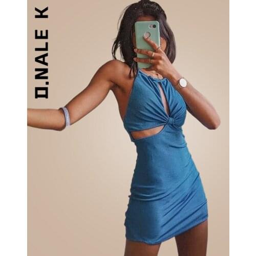 Summer Bodycon Dress 2021 Backless Sleeveless Off Shoulder Maxi Halter Neck Women Sexy Dress Women Spring Autumn Party Dress