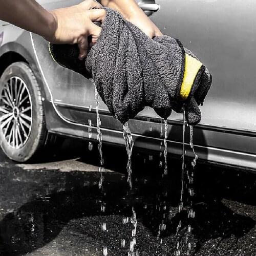 1pcs 160x60cm Super Absorbent Car Wash Towel Microfiber Auto Polishing Towels Cleaning Drying Cloth Vehicle Care Detailing
