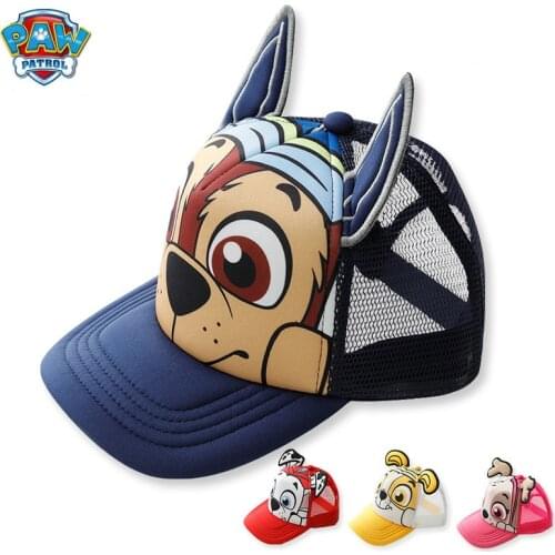 2020 Genuine Original Paw Patrol Cotton Cute Childrens Hats Caps Headgear Chapeau Puppy Print Party Kids Birthday Gift Toy