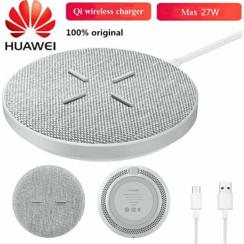 HUAWEI CP61 Mini Super Charge 27W Wireless Charger for HUAWEI Mate 20 & 30 Pro, iPhone 11, Samsung P10 Pro & S10
