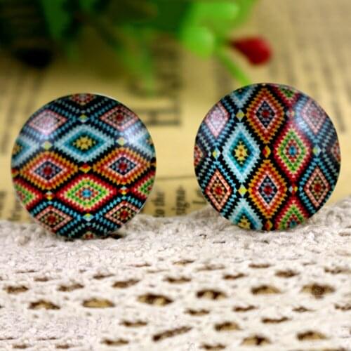 Hot Sale 10pcs 20mm Handmade Photo Glass Cabochons Pattern Domed Jewelry Accessories Supplies-H2-36