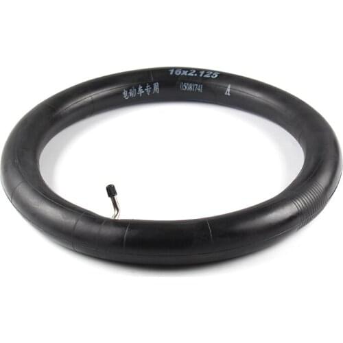 16x2.125 camera inner tube for 16 Inch unicycle 16*2.125 parallel inner tube high quality butyl rubber nozzle