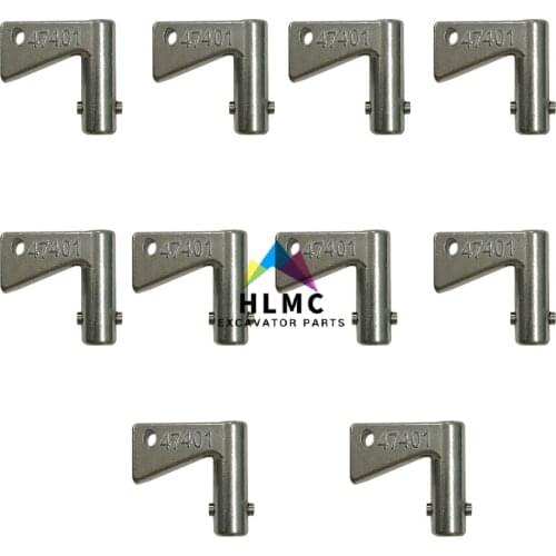 2PCS excavator 2cx engine 701/47401 ignition switch key