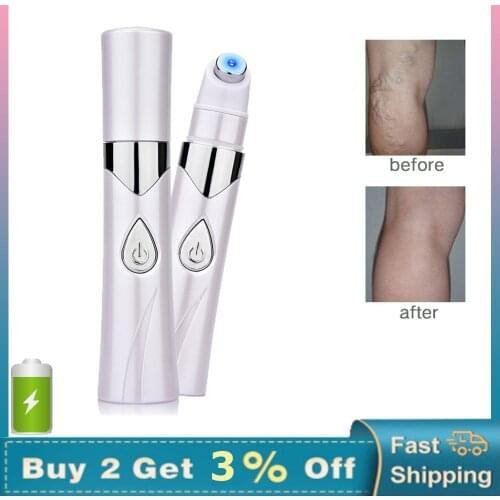 Acne Laser Pen Wrinkle Removal Machine Varicose Veins Treatment Soft Scar Remover Device Blue Light Therapy Pen Massage Relax
