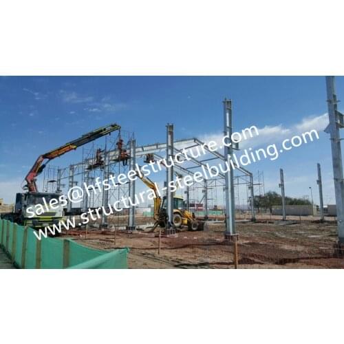 New design built facility buildings for steel industrial warehouse and showroom from China Contractor