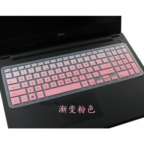 15.6/17.3 inch Silicone laptop keyboard cover Protector For Dell insprion Ins15 5567 5000 17CR Vostro 15-3549R 3558 3559 3541