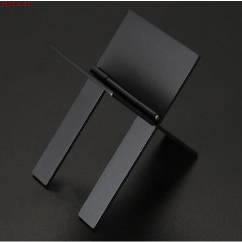 Foldable Cigar Holder Black Ashtray Display Stand Rack Smoking Accessories
