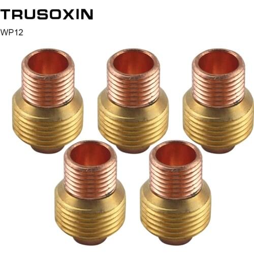 2Pcs Welding Tools Accessory TIG Inverter DC Welding Machine Welder Equipment 6.0MM WP12 Series TIG Welding Torch Collect Body