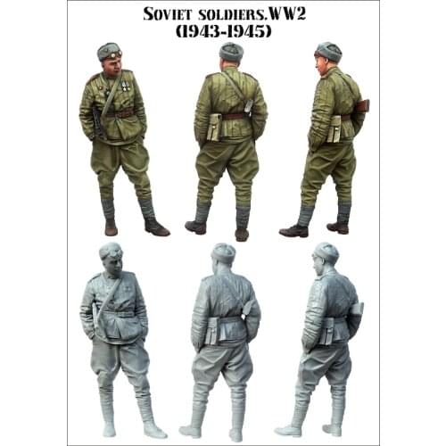 [tuskmodel] 1 35 scale resin model figures kit E152