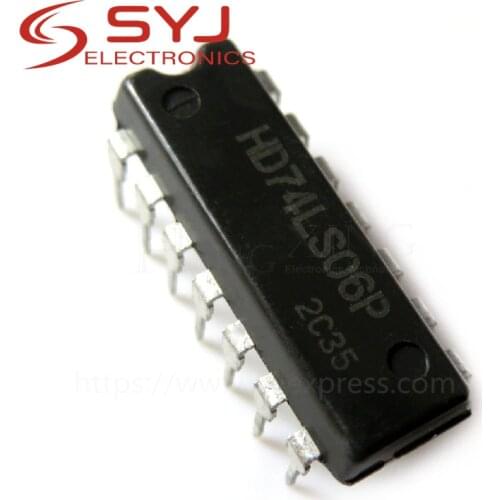 1pcs/lot SN74LS06N SN74LS06 74LS06N 74LS06 DIP-14 In Stock