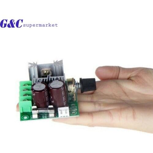 12V-40V 400W 10A PWM DC Motor Speed Controller Regulator Governor with Knob Switch Volt Regulator Dimming Dimmer diy electronics