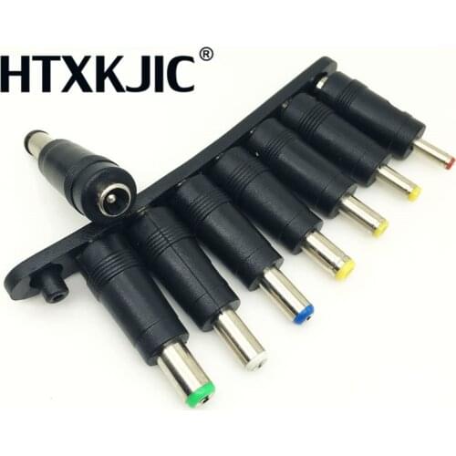 50pcs High-quality new DC Power Jack 5.5 x 2.1mm Female To 6.3 6.0 5.5 4.8 4.0 3.5 2.5 2.1 1.7 1.35 Male Plug AQJG