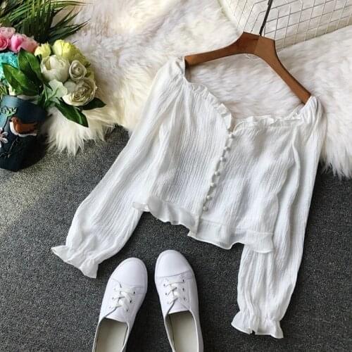 AreMoMuWha Off Shoulder Blouses