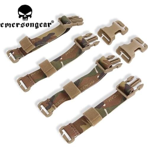 Emerson Tactical Chest Rig To Vest Adapter Kit Buckle Adjustable Airsoft Shooting Combat Vest Accessories