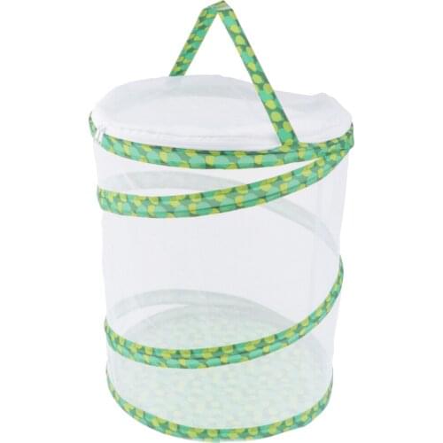 Butterfly Habitat Cage Collapsible Terrarium Insect And Butterfly Net