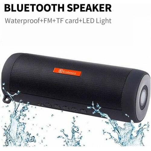 Creative Cylindrical Wireless Bluetooth Speaker Computer Subwoofer Collection Announcer FM Raido SD Card Aux Micro