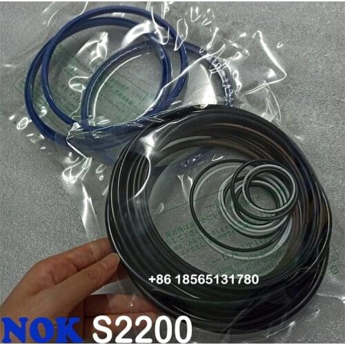 S2100 S2200 S2300 Hydraulic Hammer Sealing Repair Kit Parts for Daemo DMB 2100 2200 2300 Breaker Cylinder Seal Kit NOK Blue