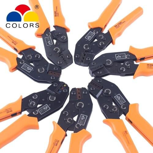 Crimping pliers jaw (jaw width 6mm/pliers 190mm) for TAB 2.8 4.8 6.3/C3 XH2.54 3.96 2510 plug spring SN-48B SN-28B SN-2