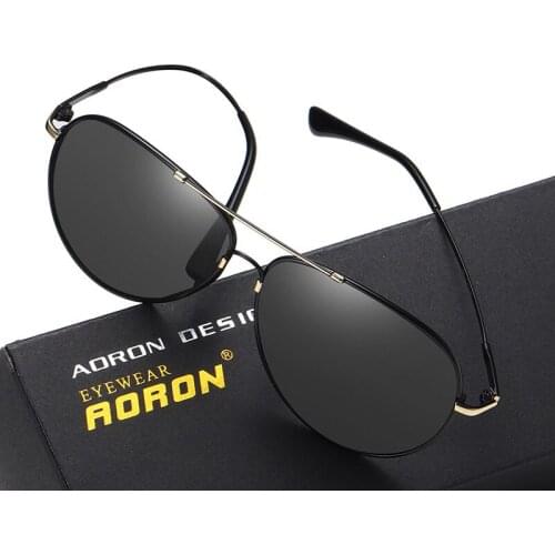 New Fashion Polarized Toad Mirror Sunglasses for Men and Women Memory Metal Color-changing Sun Glasses Night Vision Goggles