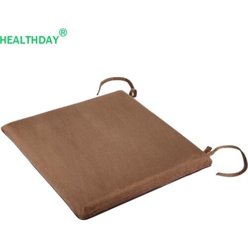 Sciatica Pillow Mesh Plush Fabric Memory Foam Hip Pad Soft Comfortable Orthopedics Care Coccyx Home Student Chair Pillow 1 Piece