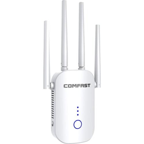 WiFi Extender Dual Band 1200Mbps Comfast CF-WR758AC High Antennas Wireless 2.4G&5.8G Repeater Router Bridge Signal Amplifier