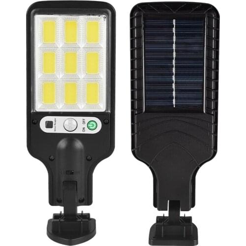 Solar Lights Outdoor Wall Lamp with 3 Remote Control Mode Waterproof Motion Sensor Security Lighting for Garden Patio Path Yard