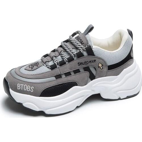 Spring and Autumn New Womens Shoes Fashion Sneakers Ladies Casual Shoes Womens Breathable Shoes Walking Lace-up Shoes U13-26