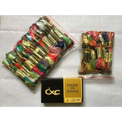 10pcs Custom DMC threads colors pieces Similar DMC color cross threads /High quality cross stitch embroidery thread