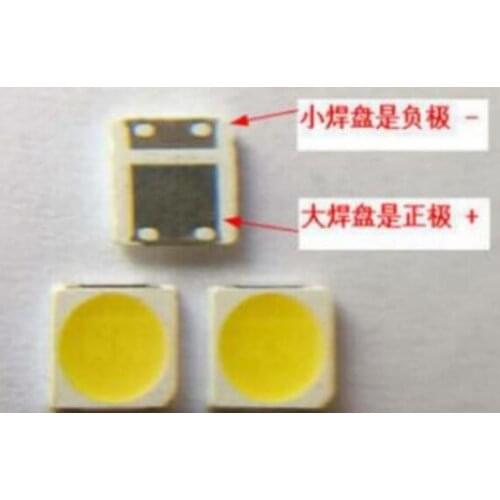 1000pcs/lot 3535 2W 6V Cold white Best quality