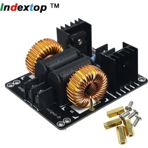 ZVS Tesla coil 1000W 20A ZVS Low Voltage Board Heating Module Induction Board Heating Module Flyback Driver Heaters