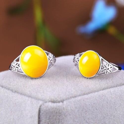 925 Sterling Silver Adjustable Blank Ring Base Fit Dia 8x10 10x12mm Glass Cabochons Cameo Settings Tray Diy Jewelry Making Ring