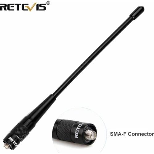 Retevis RHD-701 SMA-F VHF UHF Antenna For Walkie-talkie 20cm 2dBi Accessories For Kenwood Baofeng UV5R UV82 Retevis RT5R For HYT