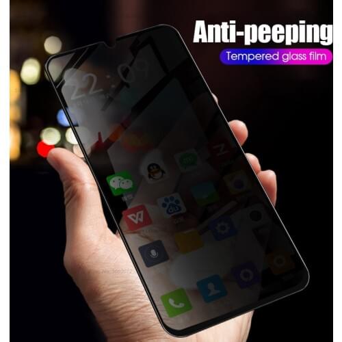 Anti-Spy Tempered Glass For Samsung A30 A50 A40 A70 A10 A20 A60 A80 For Galaxy M10 M20 M30 Protect Privacy Screen Protector Glas
