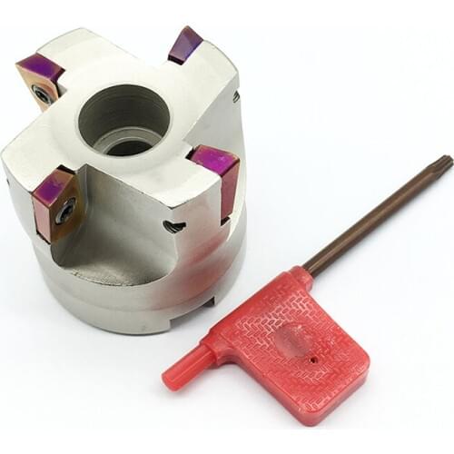 APMT1604 PDER 10pcs + BAP400R 50-22-4T 1pcs Milling Cutter carbide Insert Face Mill Shoulder Cutter For Milling Machine