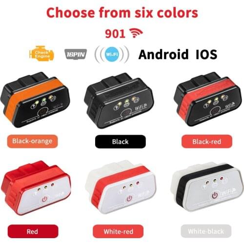 OBD Car Diagnostic Tool Car Error Code Reader ODB2 ELM327 Autoscanner WIFI Adapter Automotive Scanner Car Diagnostic Tool