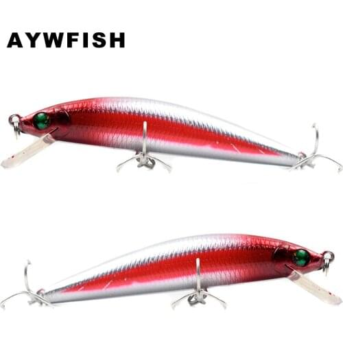 AYWFISH Minnow 100mm 29g Sinking Jerk Bait 5 Colors Available Crank Diving Lip Hard Plastic Wobbler For Fishing Lure Tackle