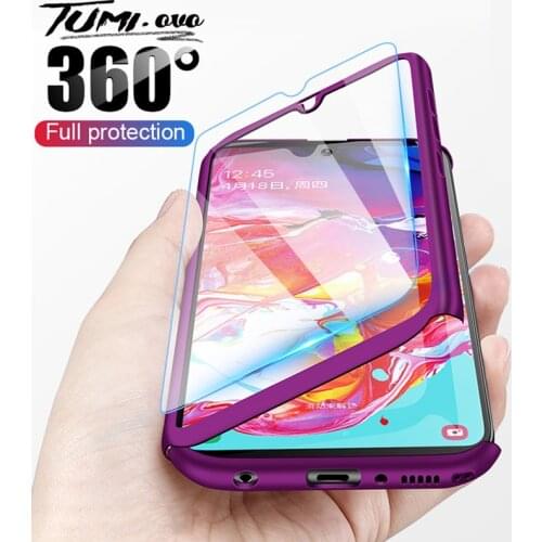 360 Full Protection Cover Case For Samsung Galaxy S20 Ultra S20 S10 S9 S8 Plus S10E S7 S6 Edge Note 10 Plus Cover With Soft Film