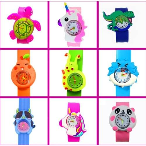 Baby Toy Kids Wristwatch 3D Cartoon Racing Watches for Boys Dinosaur Watch for Girls Gift Clock Children Watch Drop Shipping