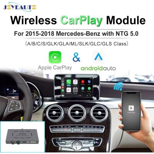 FOR 2015-2018 Mercedes Benz with NTG 5.0A/B/C/S/GLK/GLA/ML/SLK/GLC/GLS/class module Android Mirror CarPlay Android Auto ai box