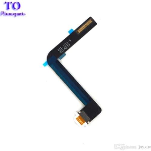 For Ipad Air IPad 5 Charger Charging USB Dock Connector Port Flex Cable Ribbon Repair Part Black White