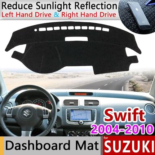 For Suzuki Swift 2004~2010 Maruti Sport Anti-Slip Mat Dashboard Cover Pad Sunshade Dashmat Car Accessories 2007 2008 ZD11S ZC31S