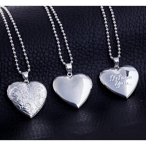 Creative copper caring frame Necklace Totem