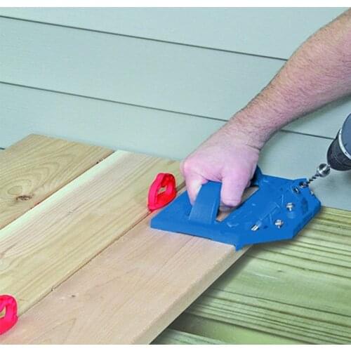 12pcs Deck Jig Spacer Rings Marking Home Durable Distance Measure 1/4" Spacing DIY Tools P82C