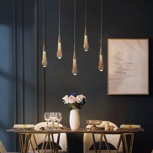 New Modern Restaurant Pendant Light Rotating Ladder Luxury Crystal Lighting Creative Hotel Lobby Exhibition Hall Lamp Fixtures