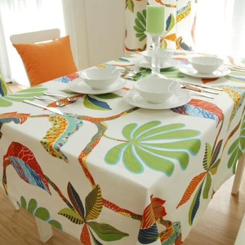 Wholesale Active 100% cotton canvas table cloth white linen tablecloth cheap banquet tablecloths for wedding table dinning